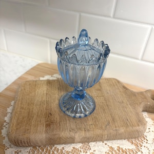 Portieux Vallerysthal French Opaline Blue - Etsy