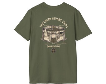 "Das ""Mom Edition""Utensilo Gürtel-Shirt - Für Die Mutter, Die Alles Tauscht."