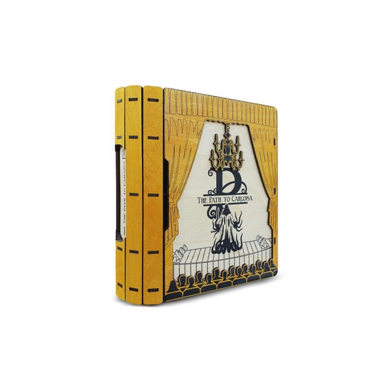 The Path to Carcosa Arkham Horror LCG Collector Box, Path to Carcosa  Campaign Storage, Wooden Card Organizer, Card Box, Custom Engraved Box -  Etsy