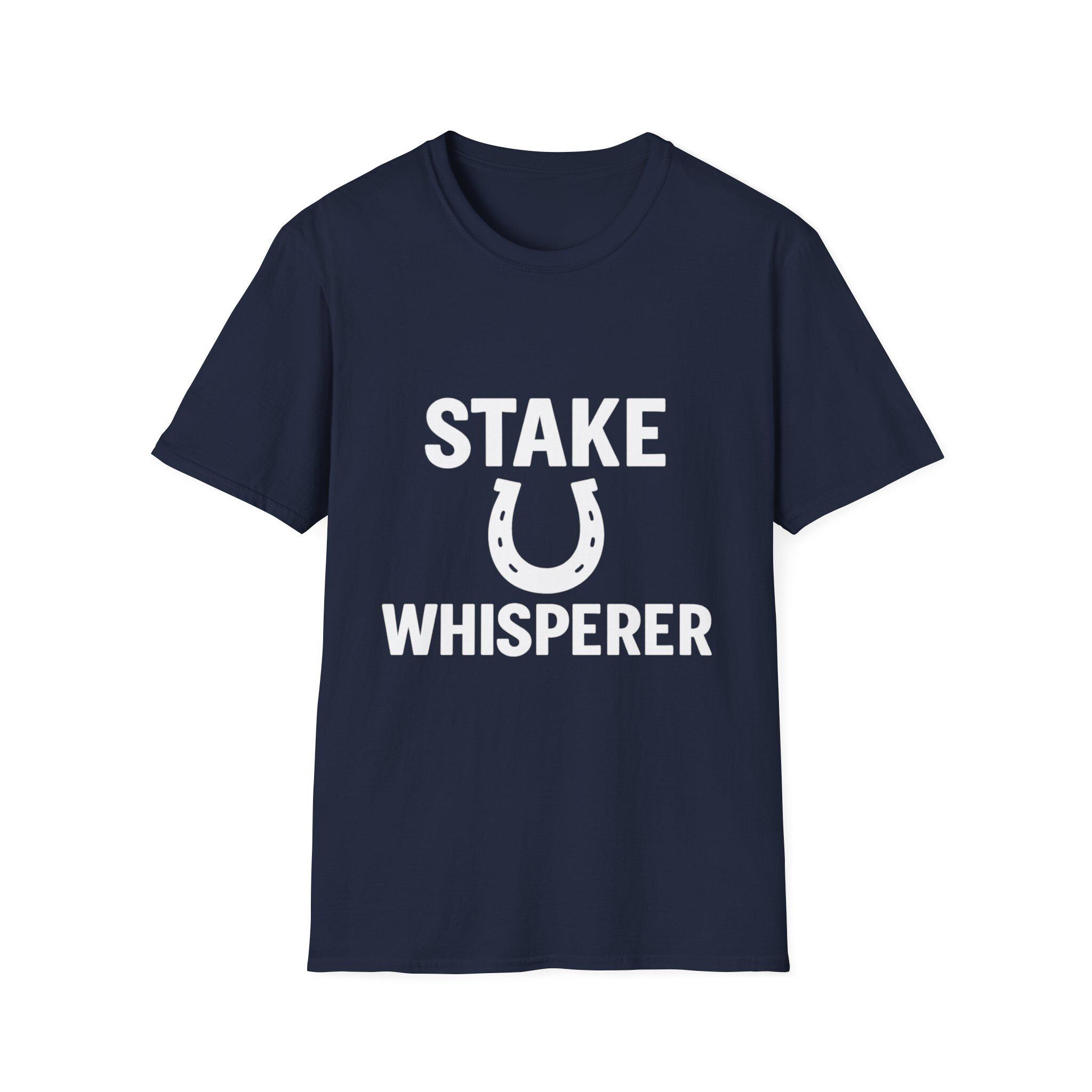 ステーク・ウィスパラー ホースシュー・プレイヤー Tシャツ：ソフト