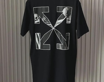 Camiseta Off White / Camiseta negra unisex