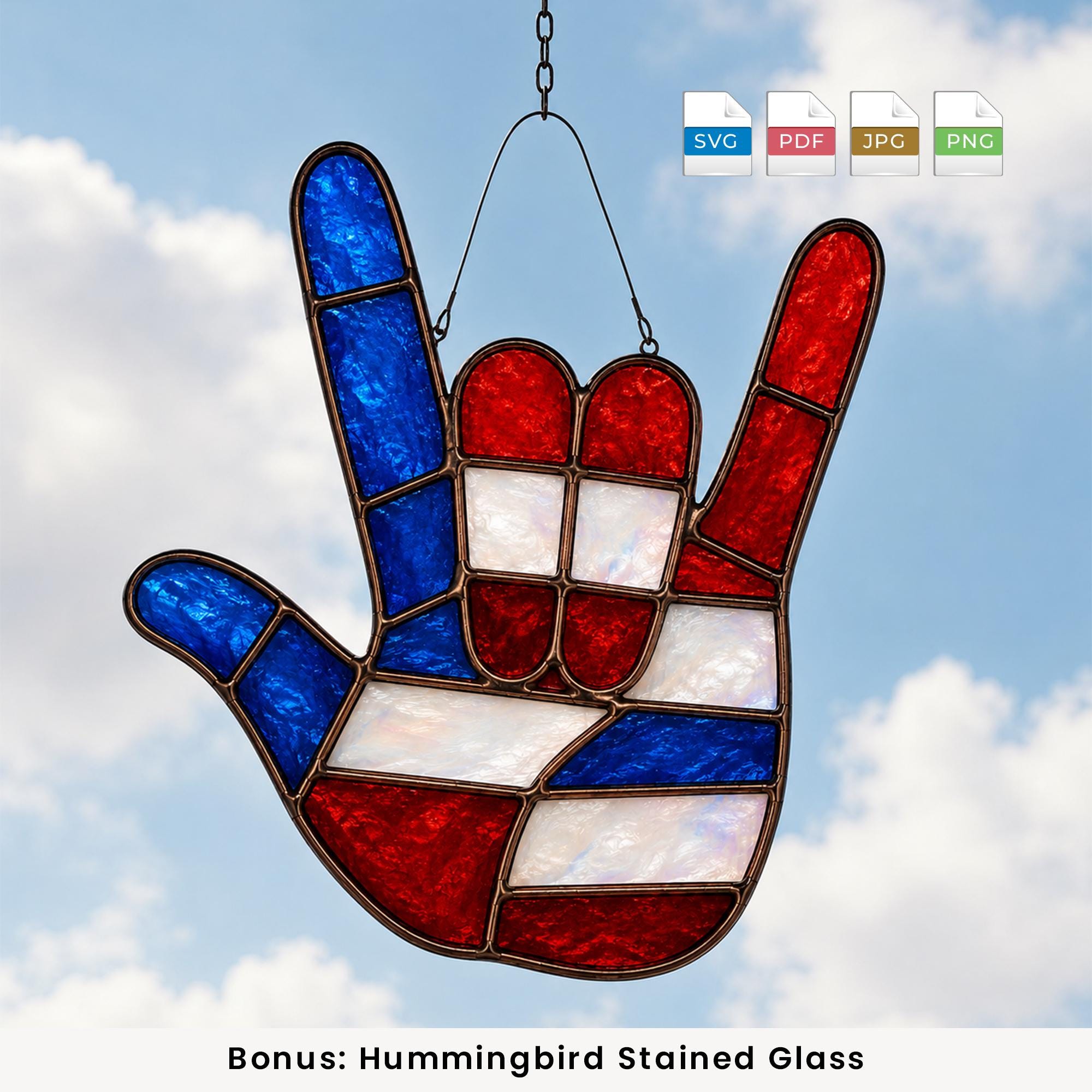 Asl American Flag - Etsy