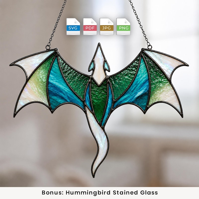 Gothic Suncatcher Bat - Etsy