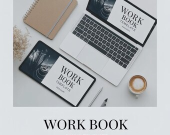 Branding Workbook Canva Template | Editable Business Brand Guide | Marketing  Design Template | Digital Download