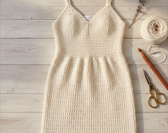 Crochet Dress Pattern | Women’s  Crochet PDF | Summer Easy Clothing Tutorial