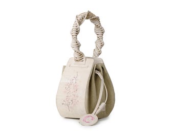 Romantic Ladies Handbag, Eco Friendly, Stylish Cork Purse Elegant Christmas Gift for Her