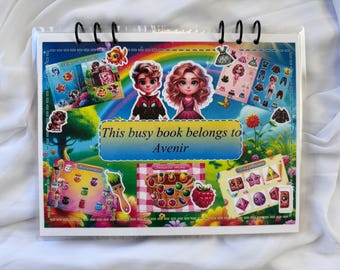 Laminated Quiet Book for Toddlers | Montessori Busy Binder