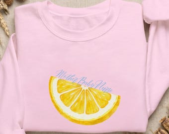 Mother Baby Nurse Embroidered Sweatshirt, Postpartum Nurse Crewneck, Labor and Delivery Nurse Gift, Maternity Ward Nurse Sweatshirt