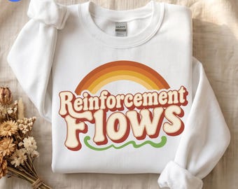 Behavior Goes Where Reinforcement Flows Sweatshirt, SPED Teacher Gift, Special Education Crewneck, ABA Coworker Funny Sweater