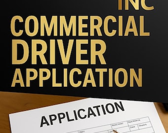COMMERCIAL DRIVER APPLICATION