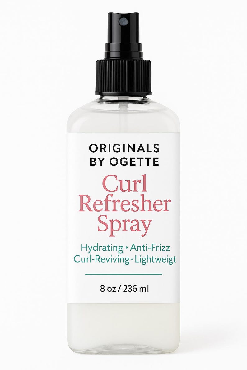 Refresh Spray Curl Refresher Spray - Etsy