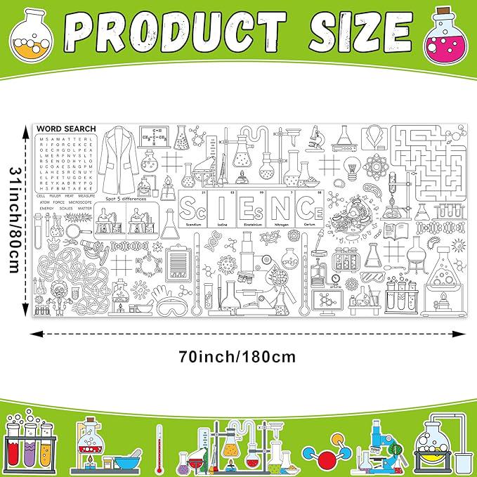 Science Game Coloring Poster | 70