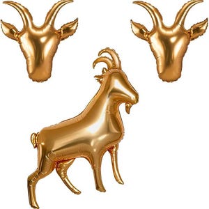 Goat Balloons Birthday Party Decorations | Farm Animal Themed Party Decor Ramadan Hajj Home Celebration