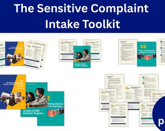 Customer Complaint Handling Toolkit – De-Escalation Scripts and Intake Templates for Call Center, Front Desk and Customer Service Staff