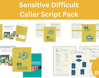 Sensitive and Difficult Caller Script Pack PDF – Customer Service De-Escalation Scripts