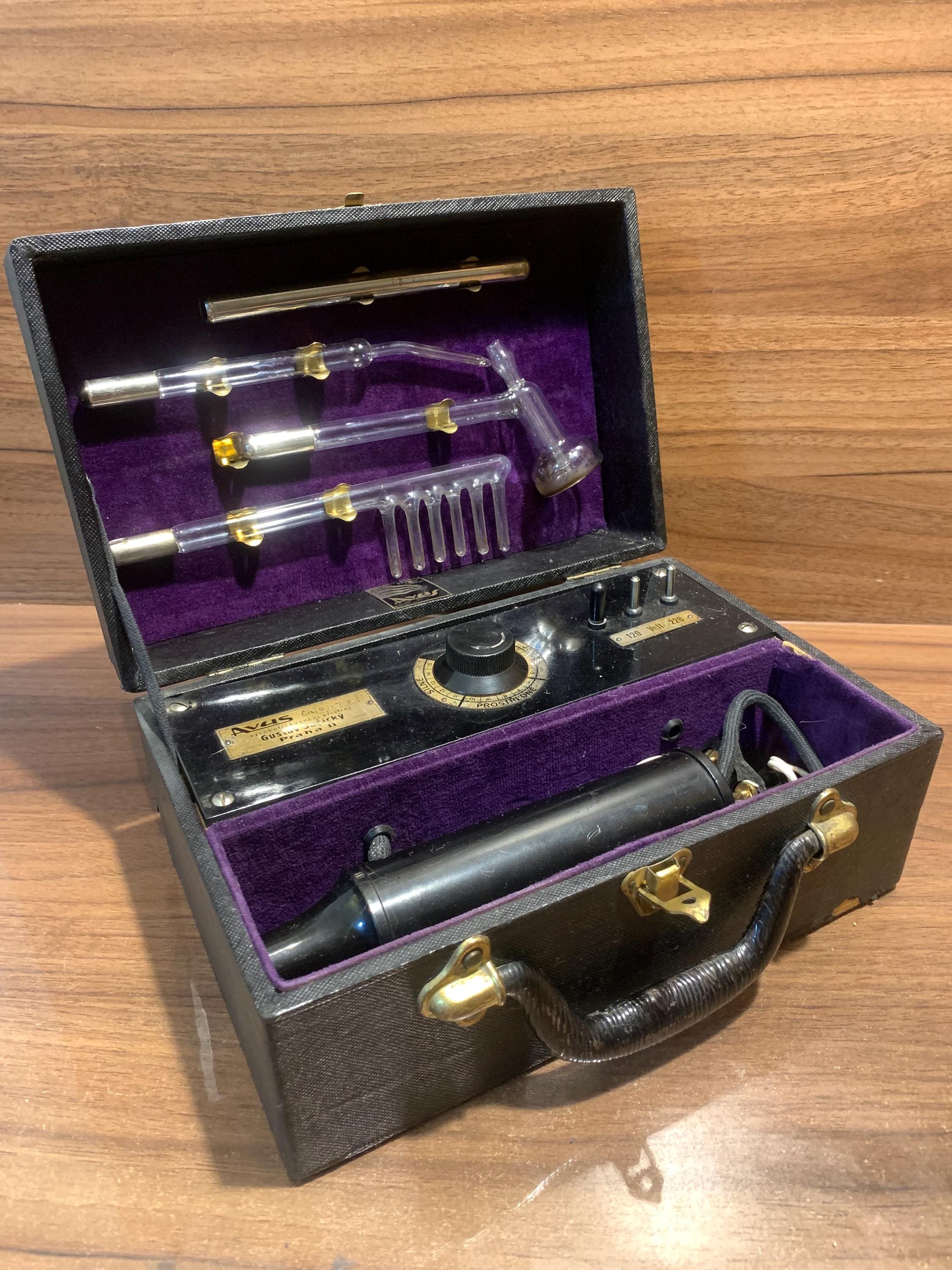 バイオレットレイ×ケイシー&ニコラテスラ Vintage Violet Ray Device - Etsy