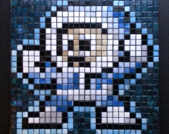 Mega Man: Ice Man - Back-Lit Mosaic in 3/8" Tile