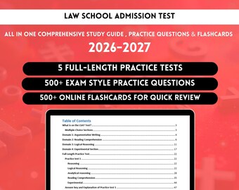 LSAT Exam Study 2026 | Lsat Study | Lsat Prep | Lsat Exam | Lsat Planner | Lsat Exam Prep | Study Guide Lsat | Lsat Study Guide | Lsat