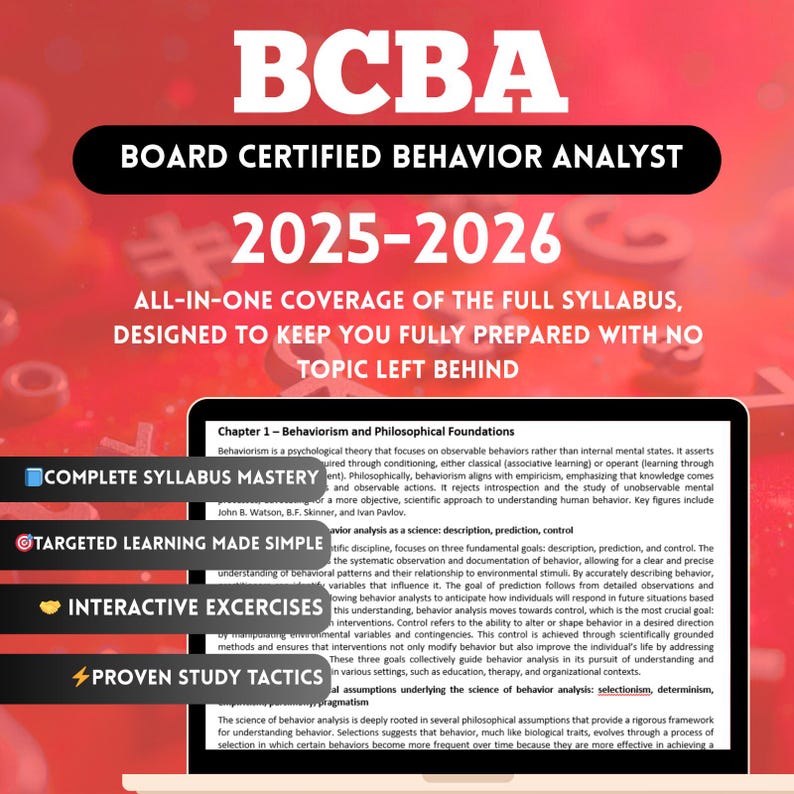 BCBA Exam Study Guide 2026 BCBA Exam Prep Bcba Practice Exams 6th Il 794xN.7394064423 Owqh 