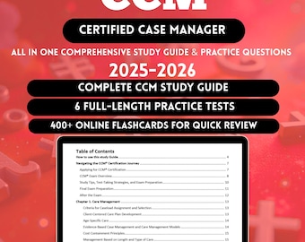 Ccm Study 2026 | Ccm Exam | Certified Case Manager Exam | Ccm | Certified Case Manager | Ccm (certified case manager) | Ccm Study Guide