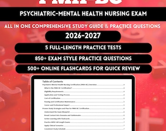 Pmh bc Study Guide 2026 | Pmh bc Exam Study | Pmh bc Exam | Pmhbc Exam | Pmh Study Guide | Pmh bc Exam Prep | Pmh Exam | Pmh bc