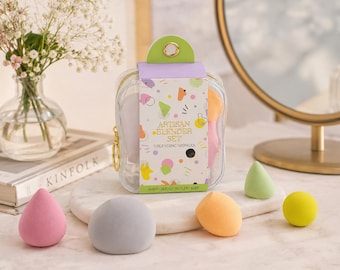 5 Pcs Makeup Sponge Set, Beauty Blender, Cosmetic Sponges, Makeup Applicator