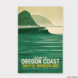 Outdoor Oregon Series 12x18 Travel Prints image 4