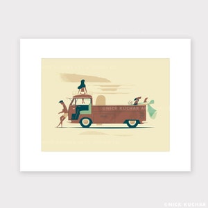 Alii Beach Magic Hour - 8x10 Matted Print (11x14)