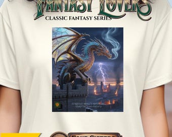 Fantasy-T-shirt - klassieke serie - draken zijn niet optioneel