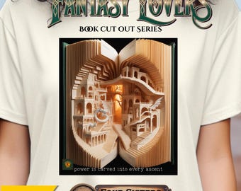 Fantasy T-shirt - Book Cut Series - City of Carved Fire