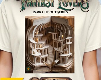 Fantasy T-shirt - Book Cut Series - The Hall That Listens