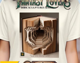 Fantasy T-shirt - Book Cut Series - Enchanted Forest