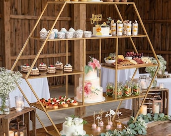 4 FT. Large Appetizer Stand | DIY Tiered Finger Food Display