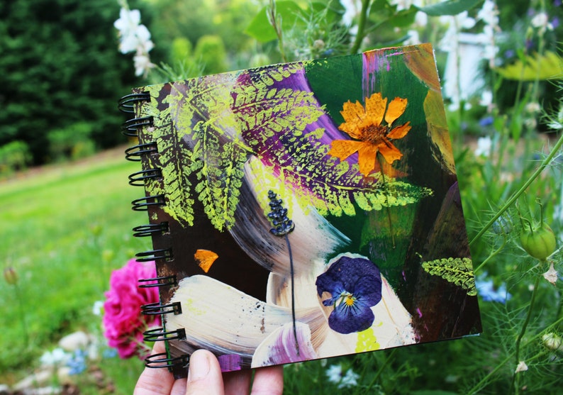 Handmade art journal Etsy