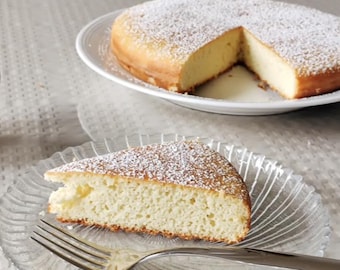Recept på glutenfri mandelyoghurtkaka | Steg-för-steg-bilder (digital nedladdning)