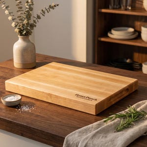 Ahorn Butcher Block: Kulinarisches Schneidebrett