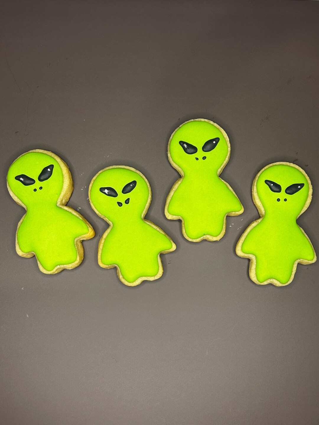 Mini Alien Sugar Cookie - Etsy