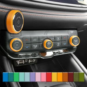 For Dodge Durango - Knob Press-Fit Covers 2021-2026 | 3-Knob Set 52 Colors