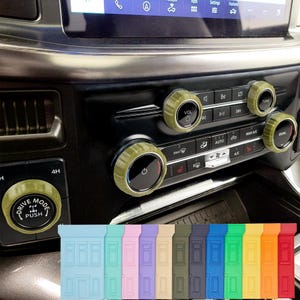 Für Ford F150 - Knopfbezüge 2021-2026 | 5er Knauf Set 19Farben