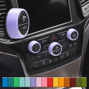 For Jeep Grand Cherokee - Knob Press-Fit Covers 2014-2022 | 3-Knob Set 52 Colors