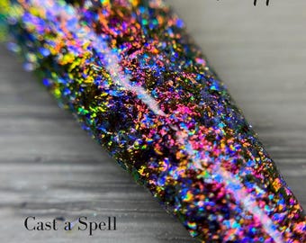 Chameleon Color-Shift Dip Powder: "Cast a Spell"