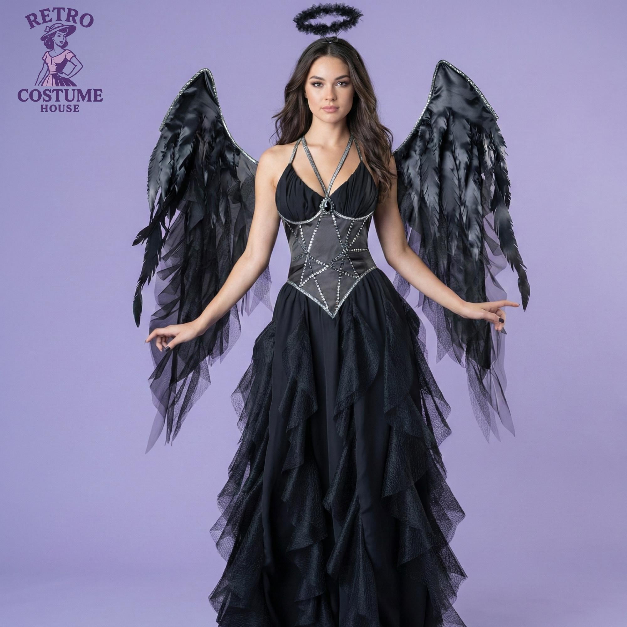 Fallen Angel Costume - Etsy UK