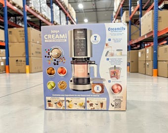 Ninja CREAMi 7-in-1 Frozen Dessert Creator Ice Cream Maker with Creamify Technology