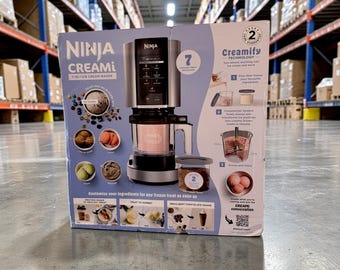 Ninja CREAMi 7-in-1 Ice Cream Maker Frozen Dessert Machine with Creamify Technology
