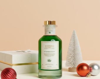 Reed Diffuser Set Luxus Duft Stick Flasche Duftöl Glas Parfüm erdiges Aroma Sandelholz Amber Oud Patchouli Holzduft Schlafzimmer Dekor