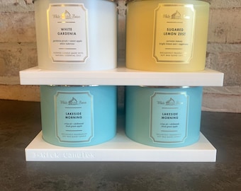 3D Printed Candle Tray – Stackable Organizer for Bath & Body Works