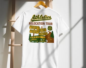 Athletics Relocation Tour Tee: Baseball Heritage, Las Vegas 2028