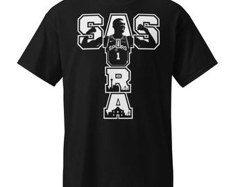 Black and White San Antonio Aura Shirt, SAS Basketball Tee, Monochrome Hoops Fan Shirt, San Antonio Game Day Tee, Alien Era Sports Shirt