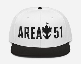Gorra Snapback Area 51, Gorra de los Spurs, Gorra bordada tonal, Gorra de San Antonio, Gorra urbana de la NBA, Snapback minimalista