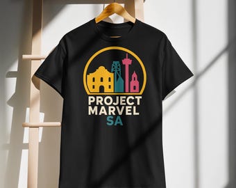 -shirt sur la ligne d'horizon de San Antonio | Alamo T-shirt Fiesta Colors Spurs Pride